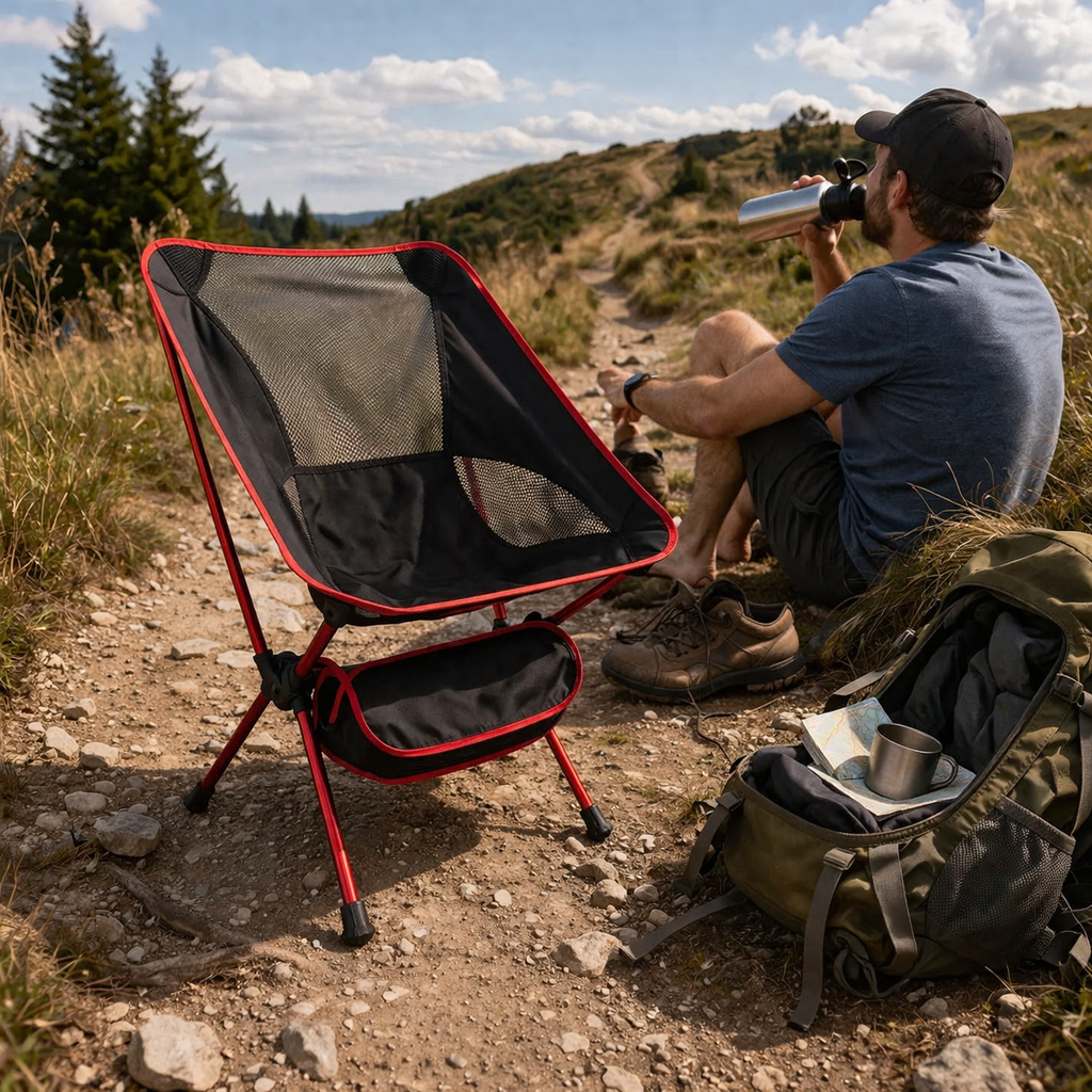 Chaise de Camping Pliante
