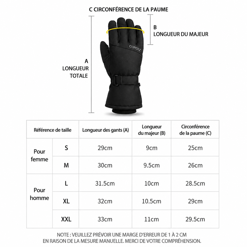 Gants de Ski - Randonnée