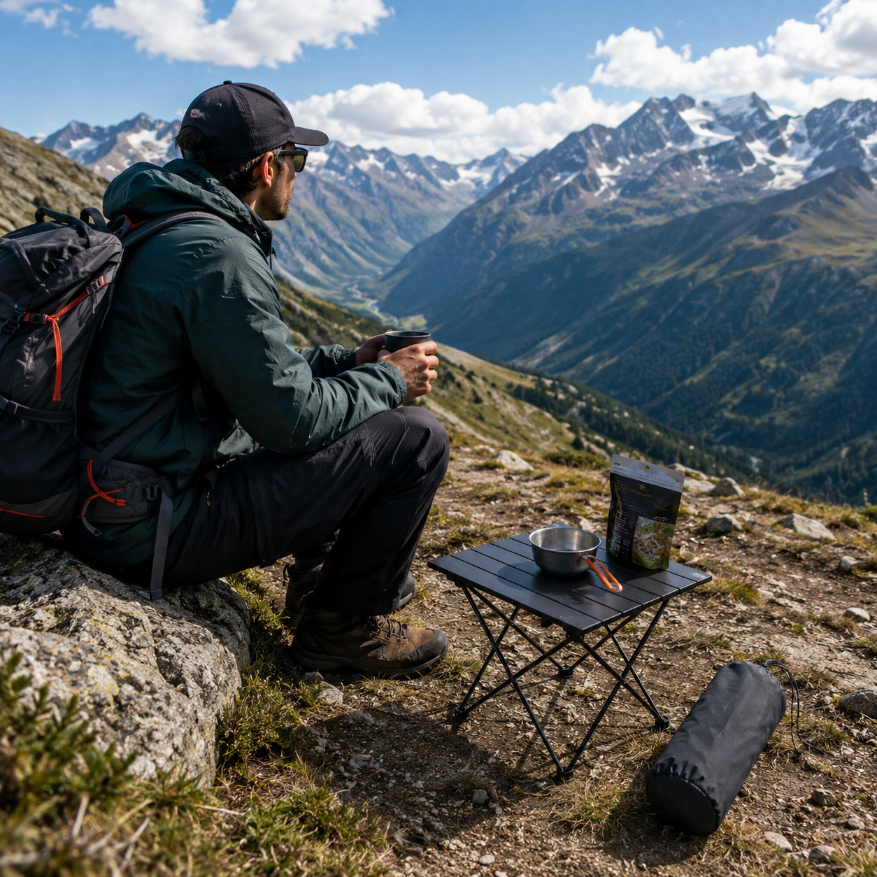 Table Camping - Randonnée