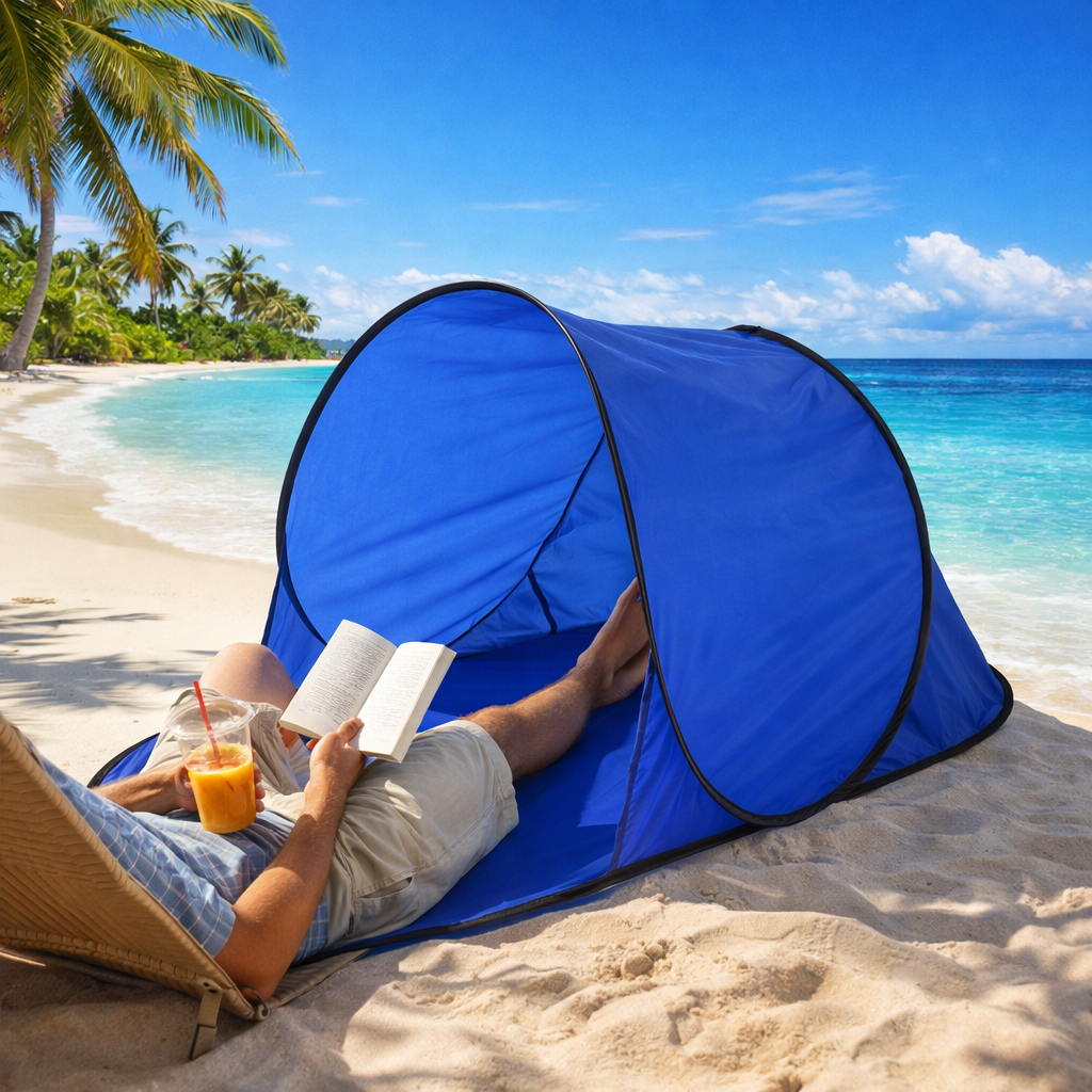 Tente de plage