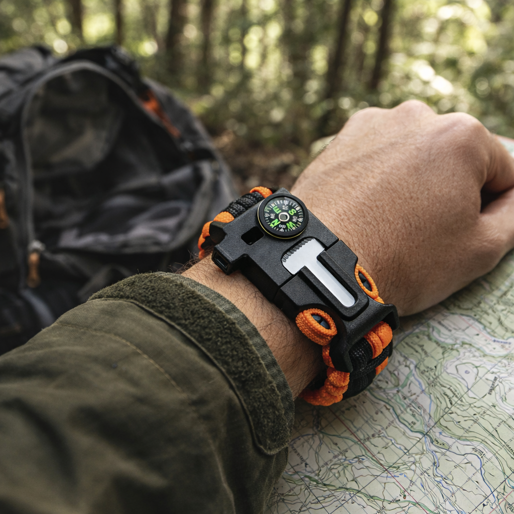 Bracelet de Survie Multifonctions - Randonnée