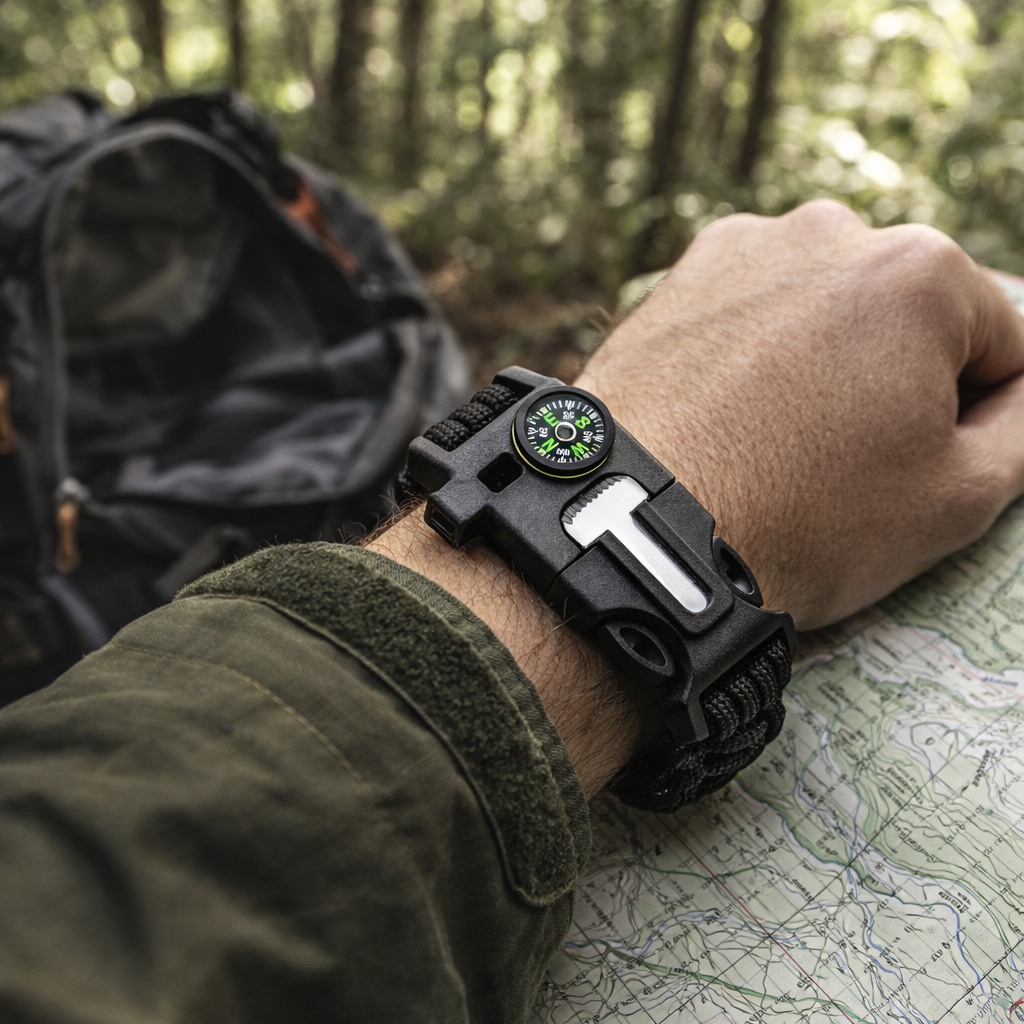 Bracelet de Survie Multifonctions - Randonnée