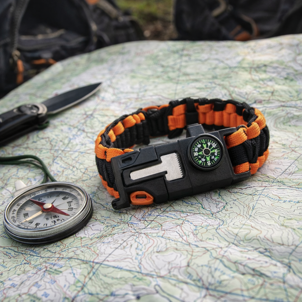 Bracelet de Survie Multifonctions - Randonnée