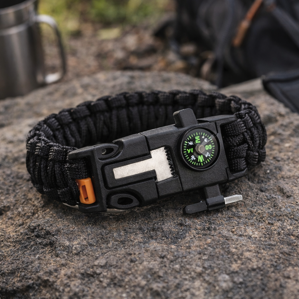 Bracelet de Survie Multifonctions - Randonnée