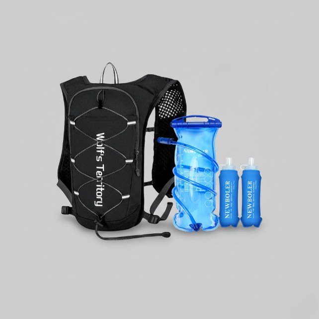 Gilet d'hydratation - 1.5L + 2x500ml