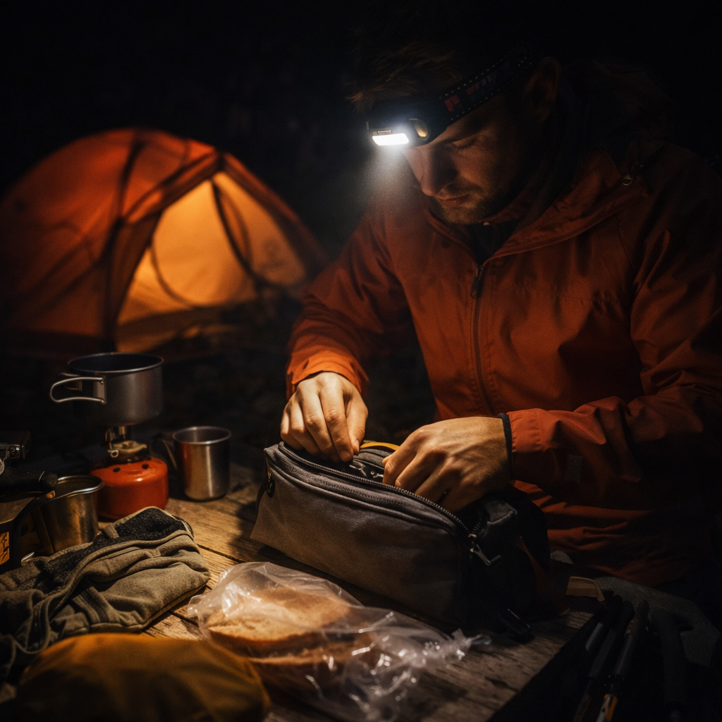 Lampe Frontale LED - Randonnée