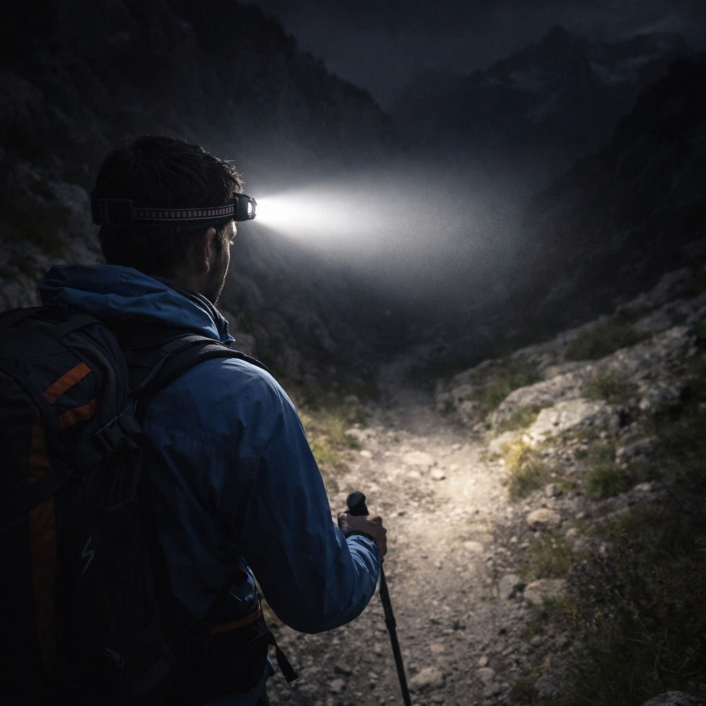 Lampe Frontale LED - Randonnée