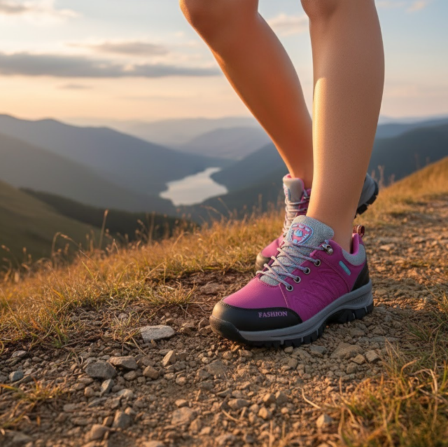 Chaussures de randonnée - Femme | Modèle Agility Rose